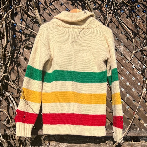 Rare Vintage Polo Ralph Lauren Hudson Bay Knit Sweater - Picture 14 of 14